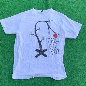 Kids White Graphic Tee